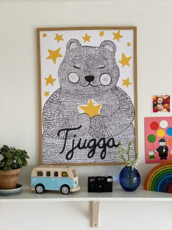 Poster with Tjugga
