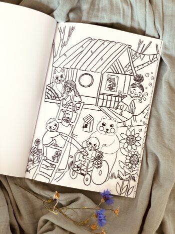 Tjugga´s wonderful coloring book