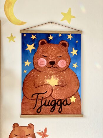 Poster 500x700 Tjugga and the star dust