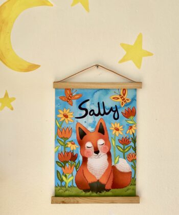 Fox Poster Small poster 297 x 420 mm (A3) Sally